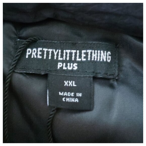 Women's Plus Size Black Puffer Vest UK XXL US (18/20) - Picture 10 of 11